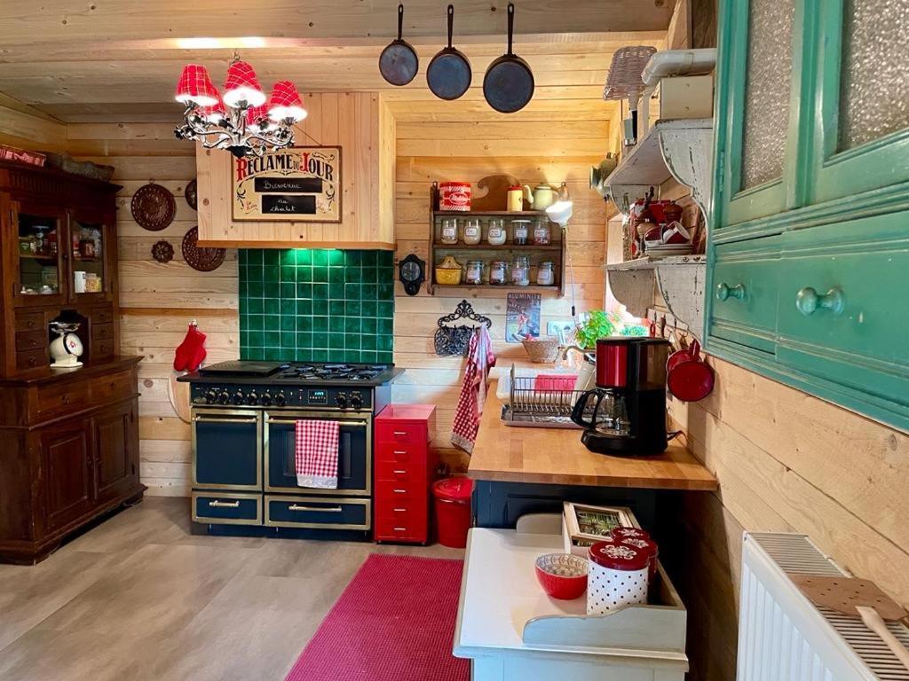 Chalet Du Praillage スパ エクステリア 写真